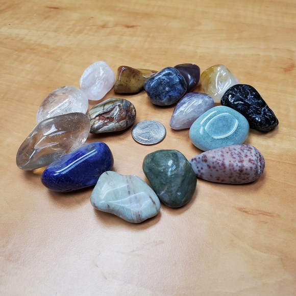1 lb Gem Stone Lot #1 - 16oz of tumbled stones - Picture 7 of 8